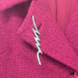 Vintage Taxco Modernist Brooch‎ Lightening Bolt Mexico Sterling Silver MCM Pin